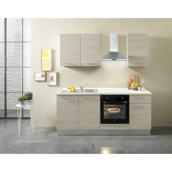 Overig Keukenblok Noa 195cm | inclusief apparatuur