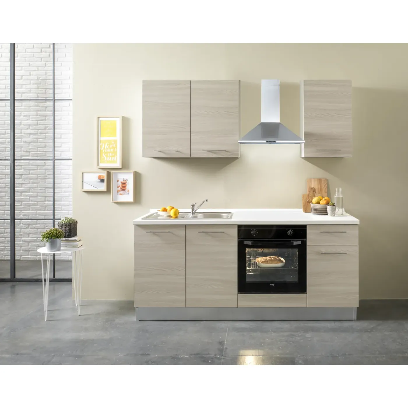 Overig Keukenblok Noa 195cm | inclusief apparatuur