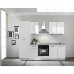 Overig Keukenblok Vega 250cm wit | inclusief apparatuur