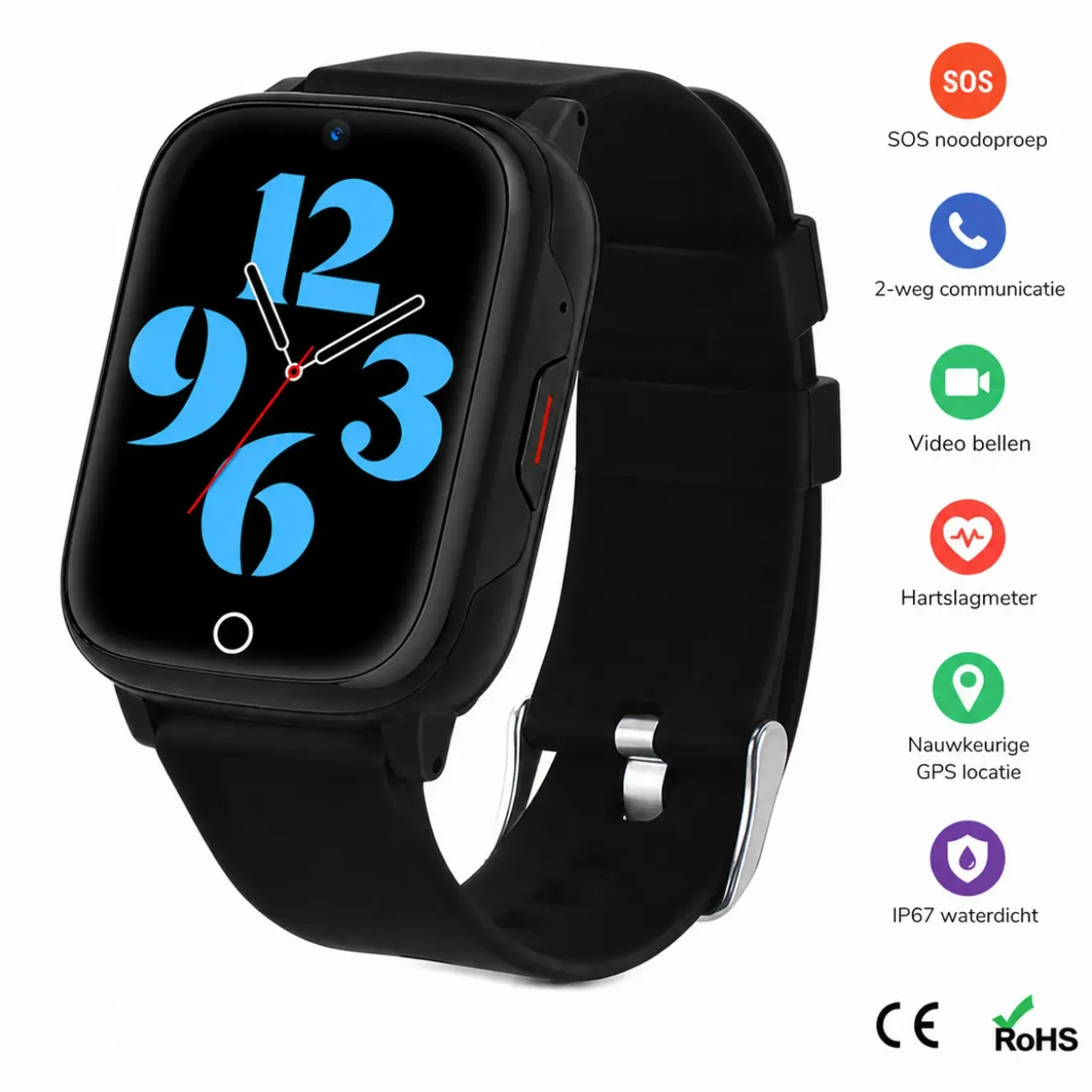 Kids Gps Smart Watch Voor Kinderen Met 4g En Live Gps Locatie Tracker