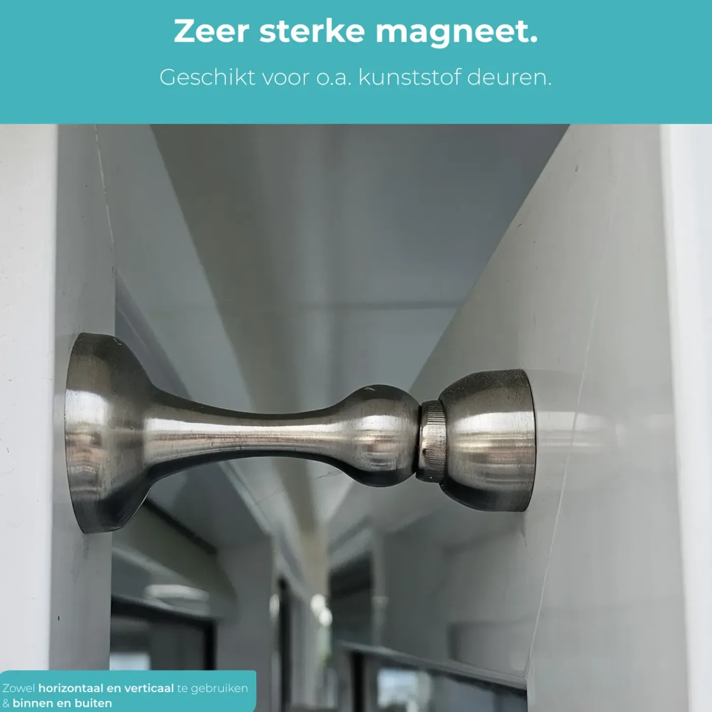 Kierr Stop 300 - Magnetische Deurstopper - zonder boren
