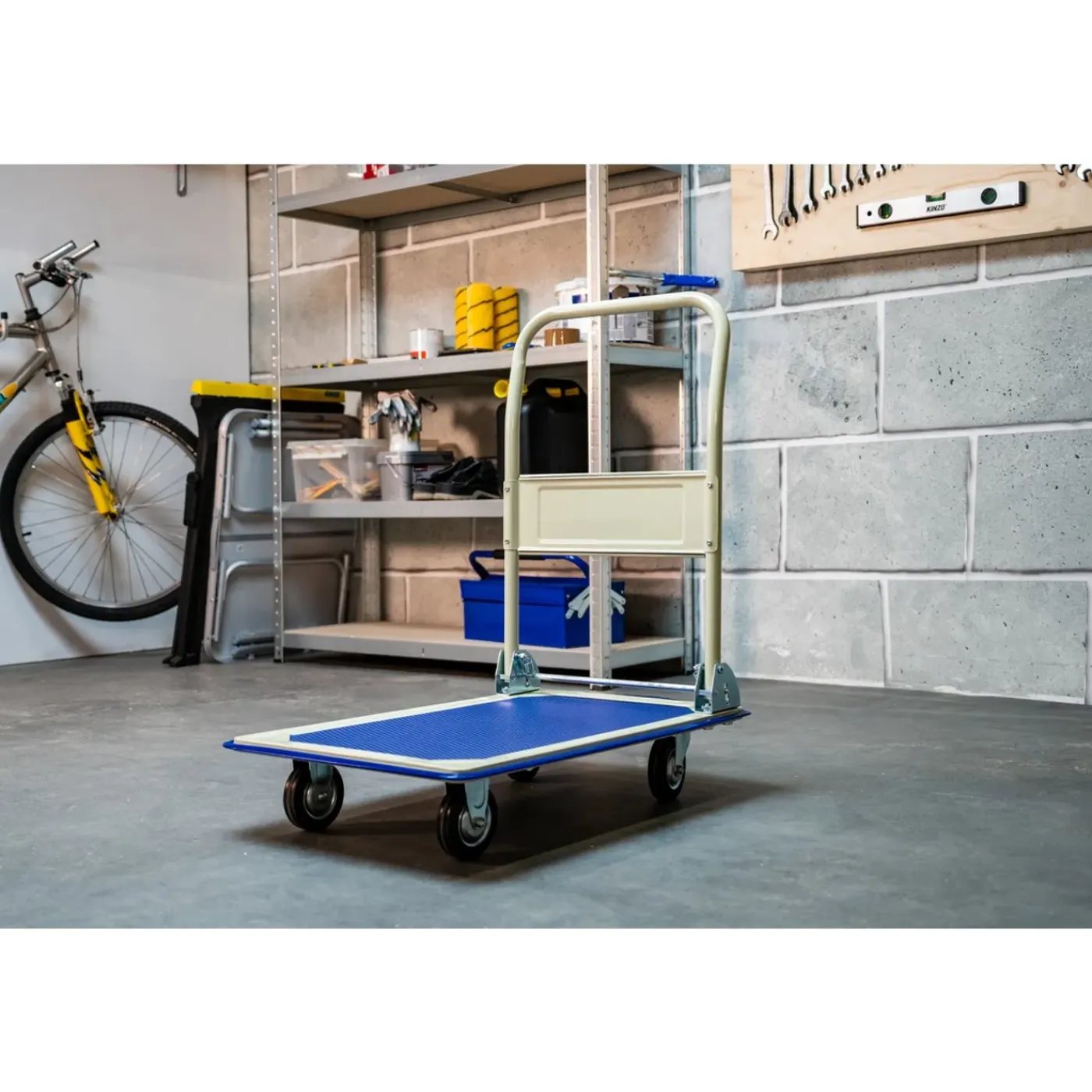 Kinzo Platformwagen – Inklapbare Transportwagen – Max. 150kg