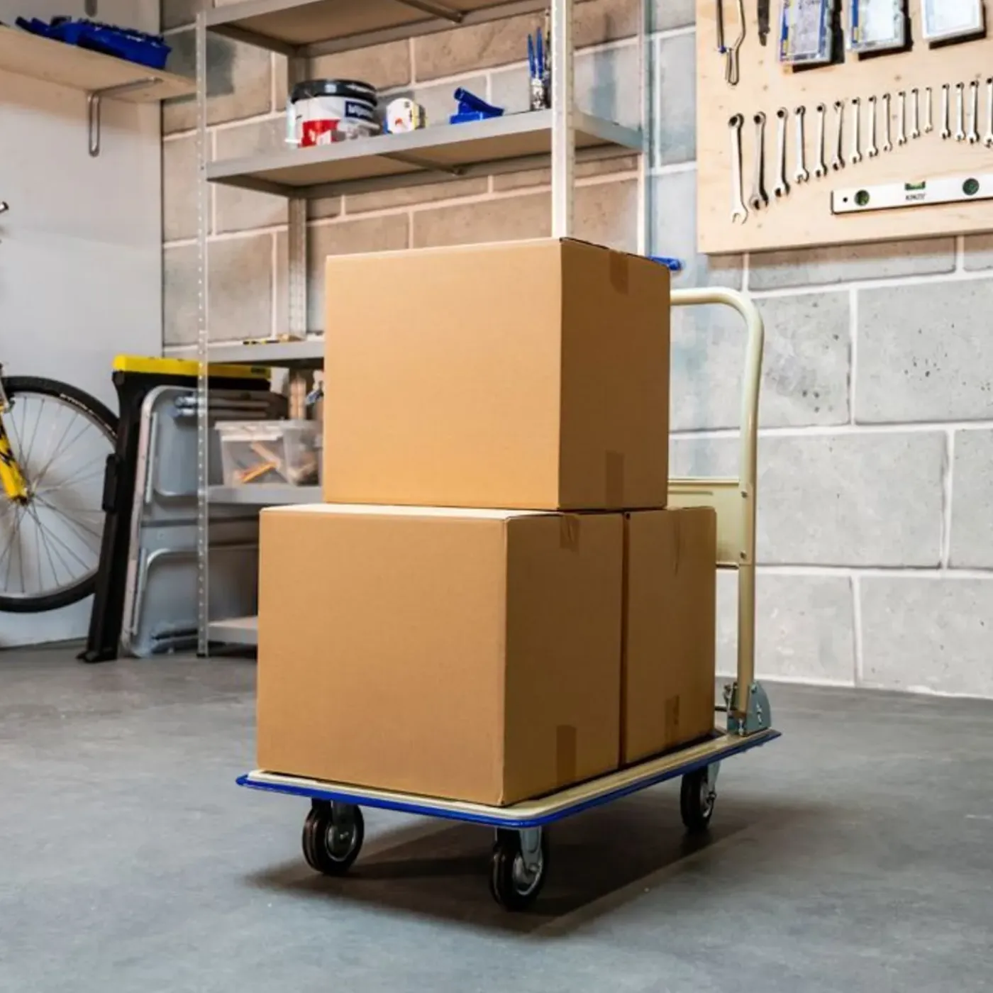 Kinzo Platformwagen – Inklapbare Transportwagen – Max. 150kg