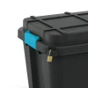KIS Scuba opbergbox M - 45L Zwart/Blauwe