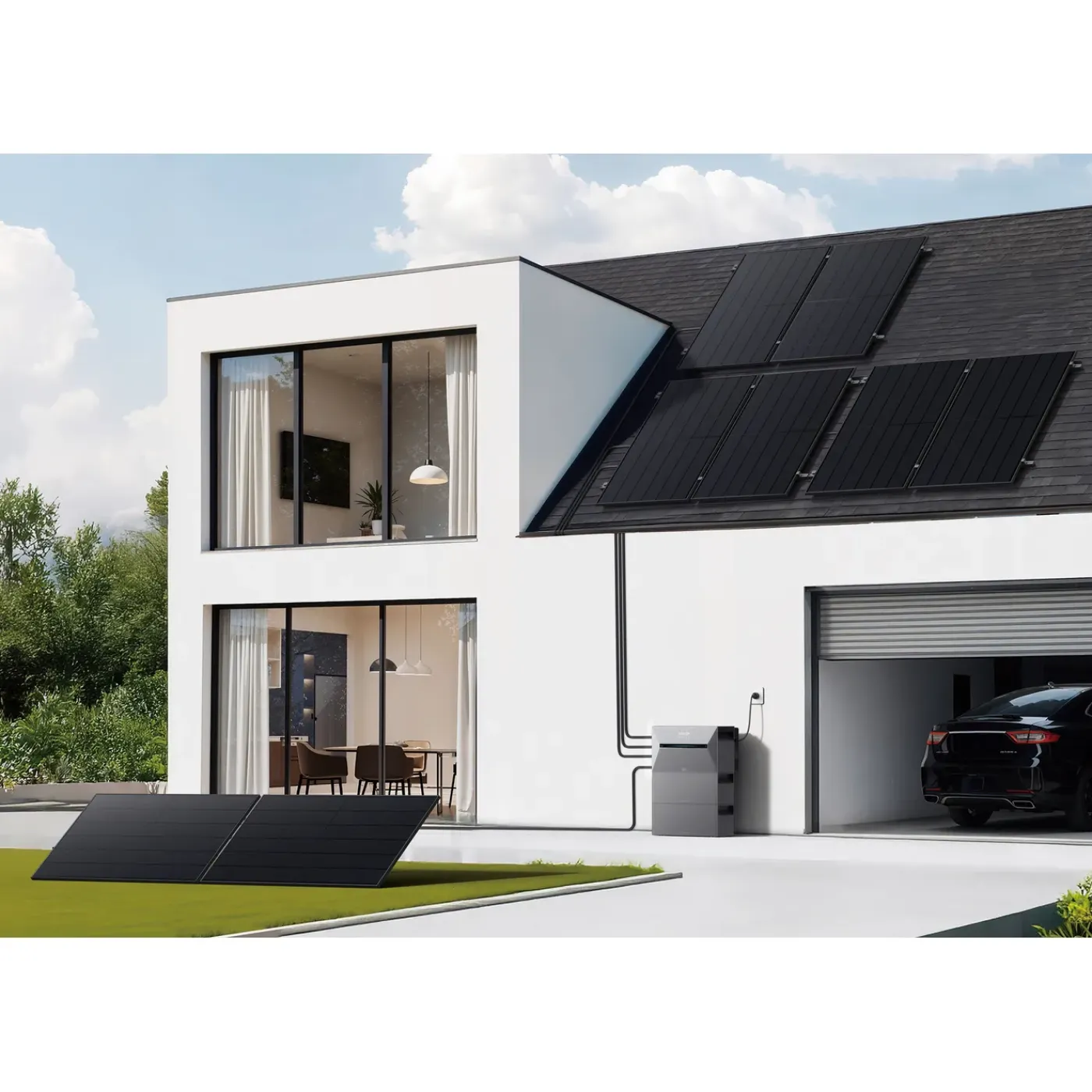 Anker Kit Balkon Fotovoltaïsch Solix Solarbank 3 E2700 Pro+a17x7311, 2680 Wh
