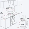 Kitchenbrothers Inductie Kookplaat - Zwart - 60cm - 4 Zones - 2400w