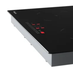 Kitchenbrothers Inductie Kookplaat - Zwart - 60cm - 4 Zones - 2400w