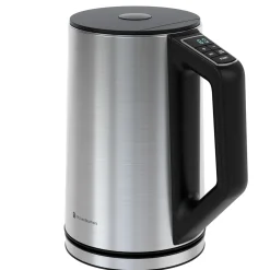 Kitchenbrothers Waterkoker - Elektrisch - 1,5l - Temp.regeling - Dubbelwandig - Rvs