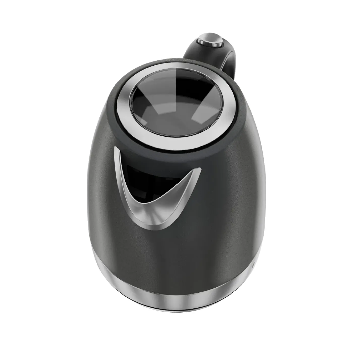 KitchenBrothers Waterkoker - Elektrisch - 1l - Camping - Reis - Kalkfilter -titanium