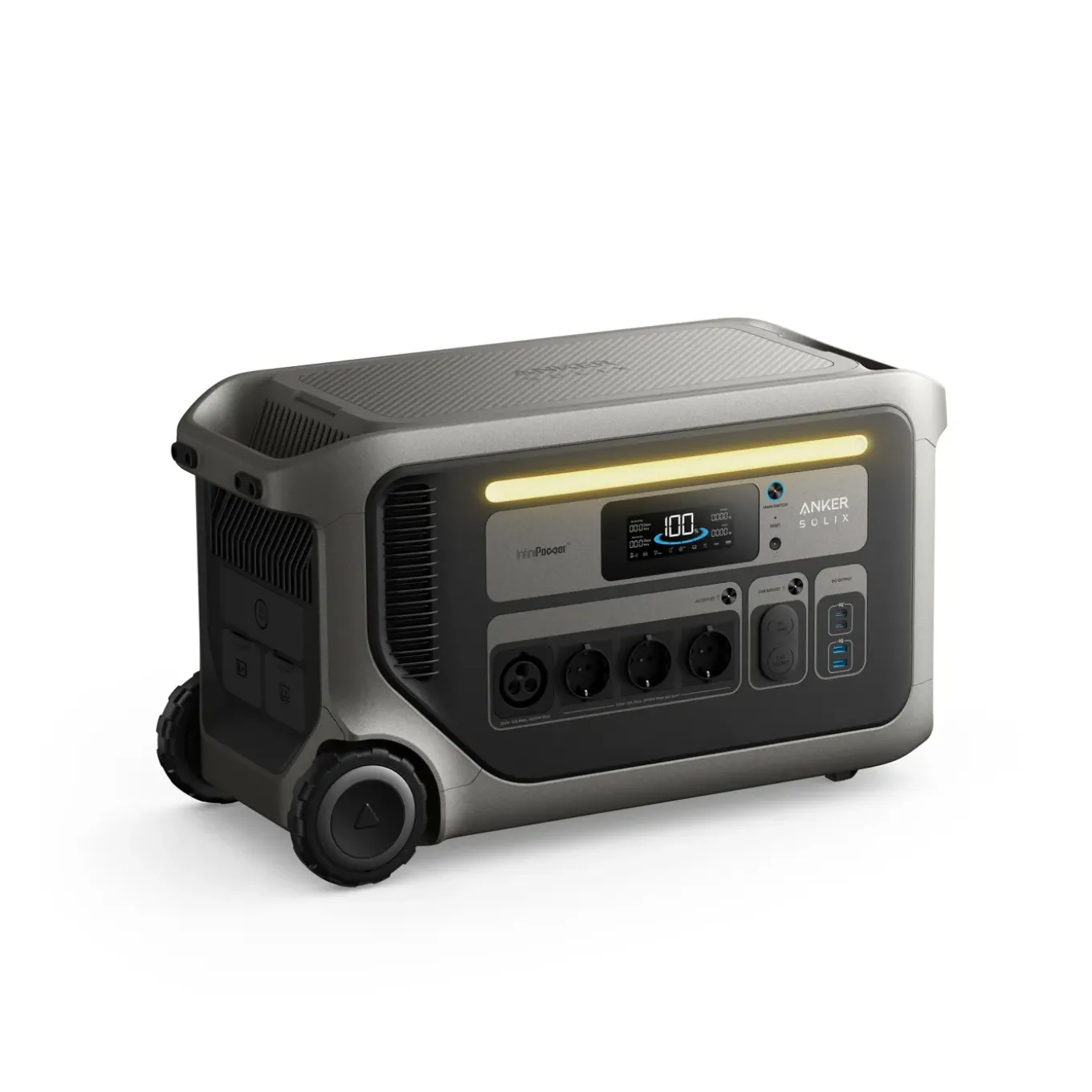 Kit Powerstation Anker Solix F3000 Met Bifaciaal Zonnepaneel 200 W