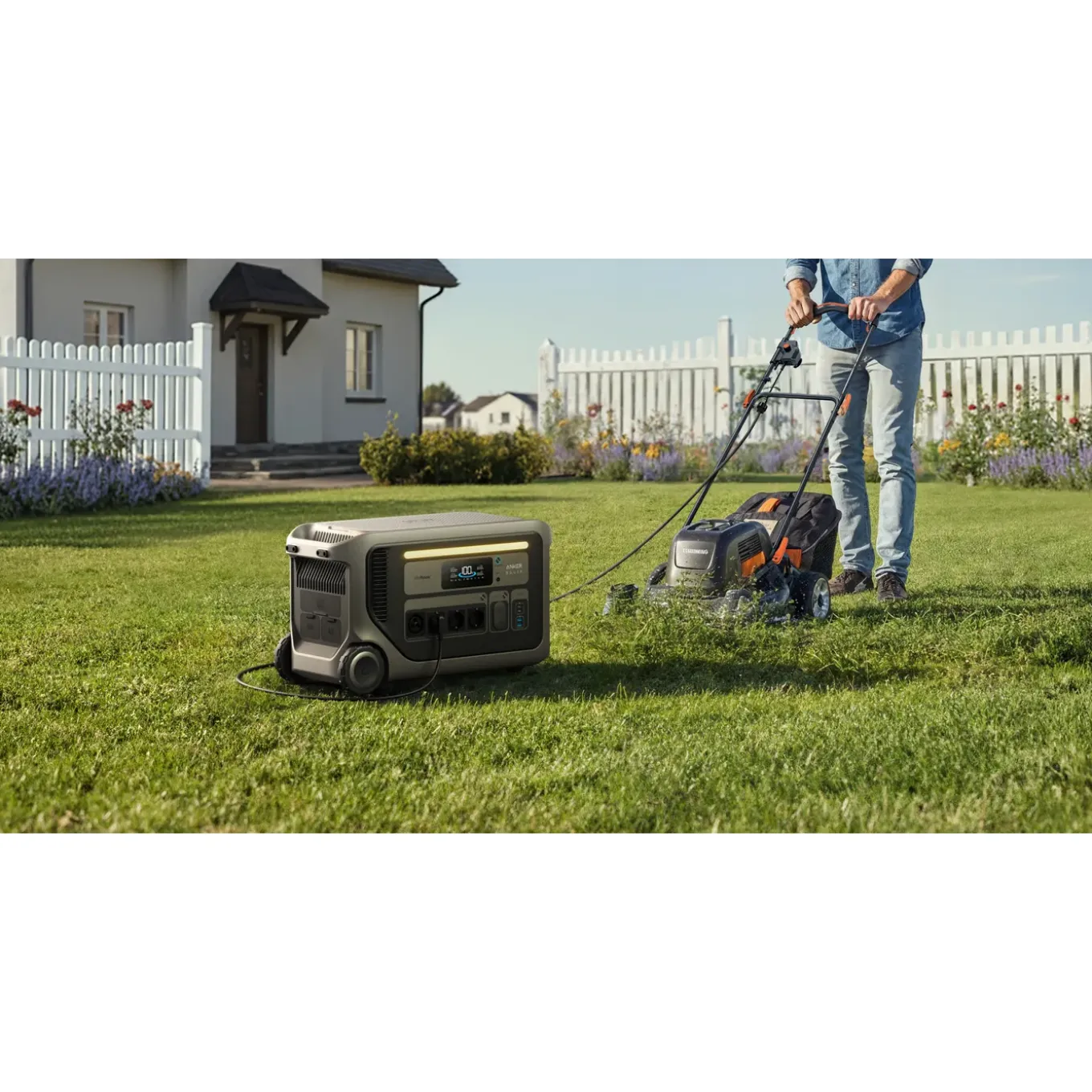 Kit Powerstation Anker Solix F3000 Met Bifaciaal Zonnepaneel 200 W
