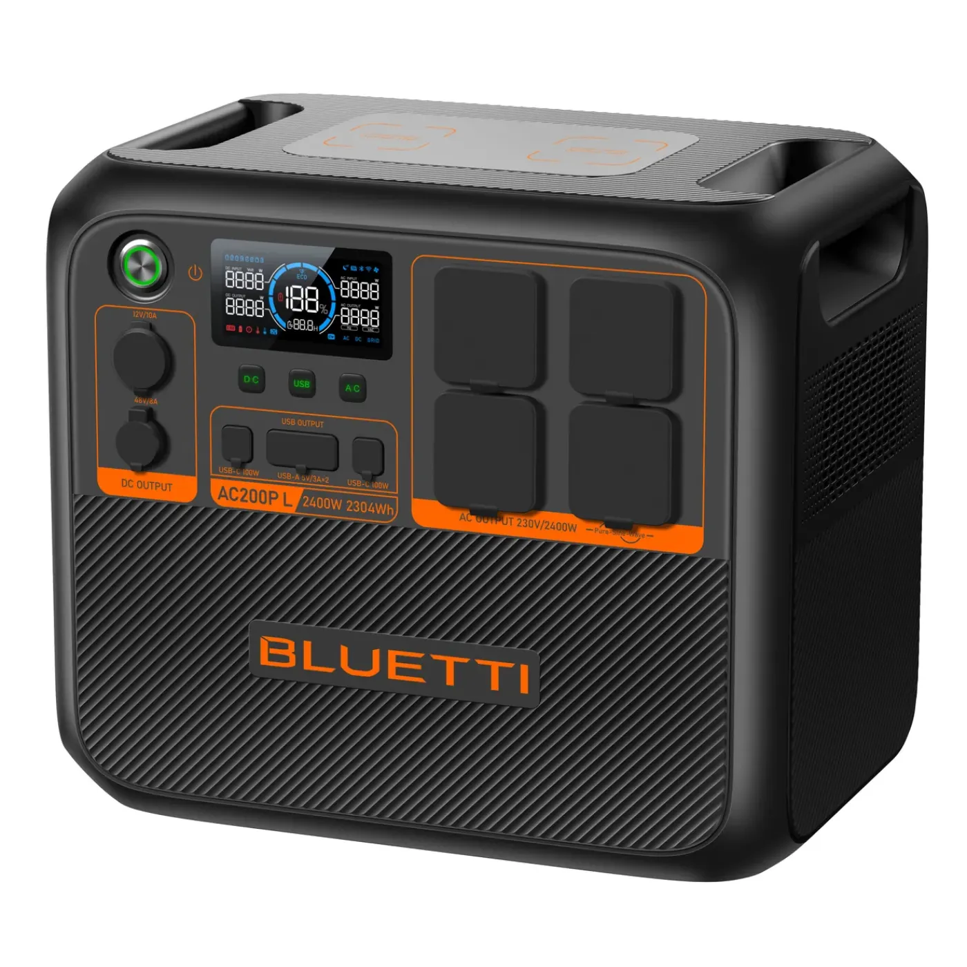 BLUETTI Kit Powerstation Ac200pl Met Zonnepaneel 200 W