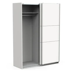 Overig Kledingkast Ghost- 2 schuifdeuren - wit