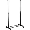 PRACTO home Kledingrek zwart 75x42X150cm.
