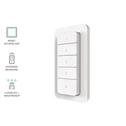 Klik aan & Klik uit KlikAanKlikUit Afstandsbediening AYCT-303 - 4 Toetsen - Groepsfunctie - Inclusief Batterij