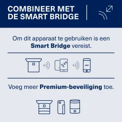 KlikAanKlikUit CO-melder Zigbee - Draadloos - 85dB - Wandmontage