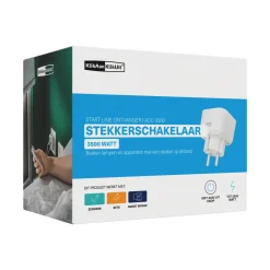Klik aan & Klik uit KlikAanKlikUit Compacte stopcontactschakelaar voor binnenshuis max 3500W