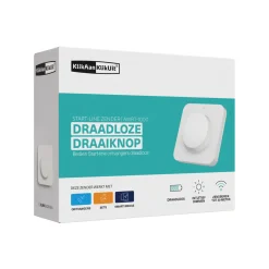 Klik aan & Klik uit KlikAanKlikUit draadloze draaiknop voor dimmen en schakelen AWRT-1000
