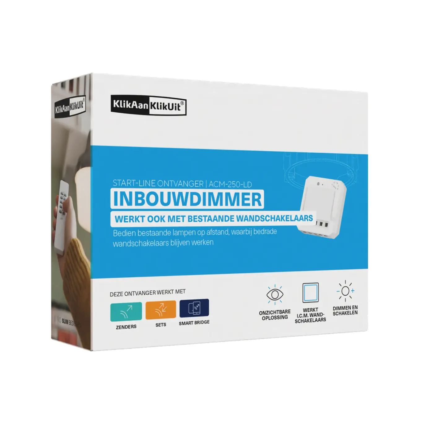 KlikAanKlikUit inbouwdimmer LED ACM-250