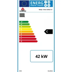 KLIMOSZ - Houtketelpakket - Wally S6 - Grijs - 1016x597x921mm - 42kw - Accessoires