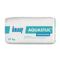 Knauf AquaStuc - Waterafstotende Gipspleister - Voor Natte Ruimtes - 25 kg