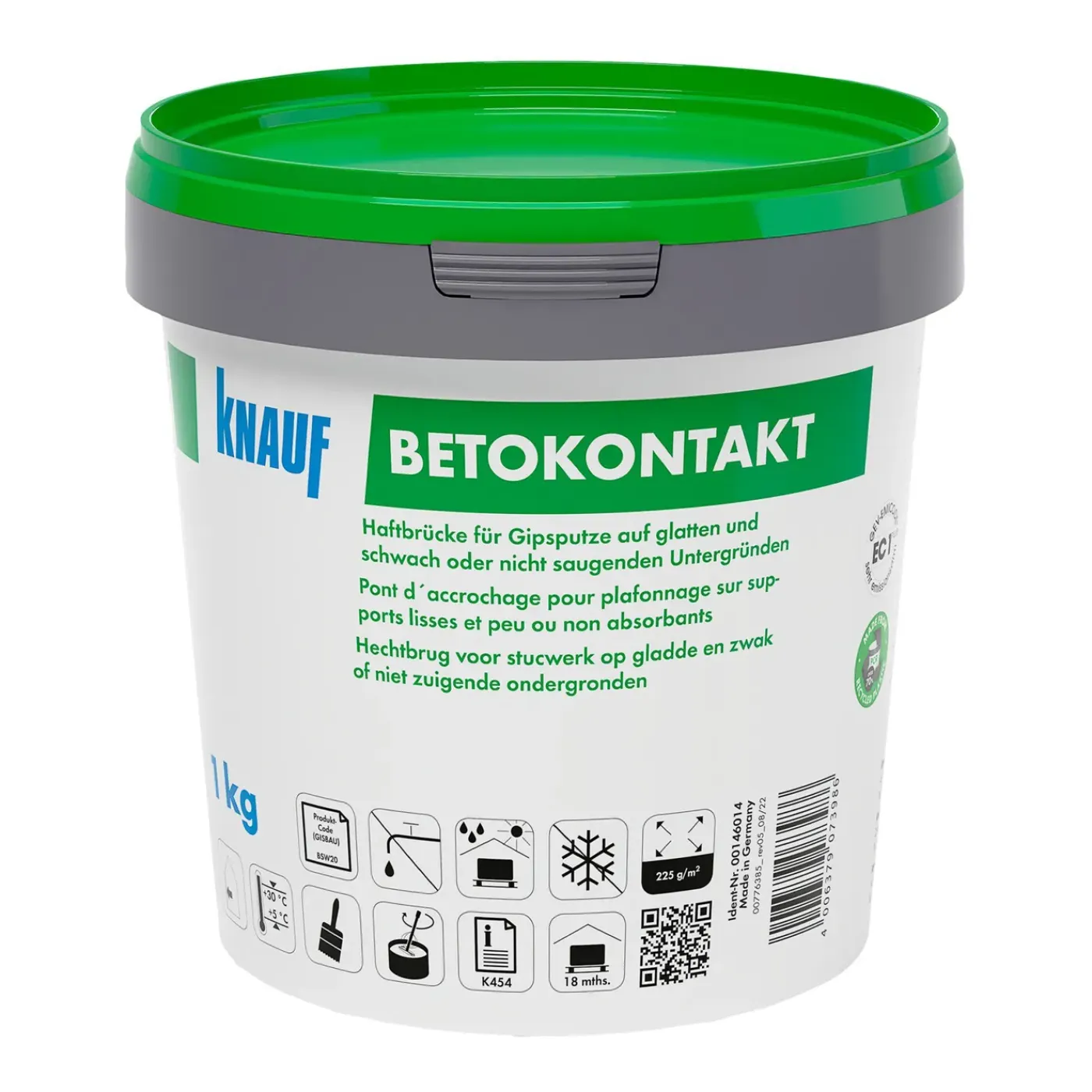 Knauf Betokontakt - Hechtbrug voor Gladde Ondergronden - 1 kg