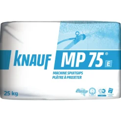Knauf MP 75 E - Spuitpleister voor Wanden en Plafonds - 25 kg - 3 m²