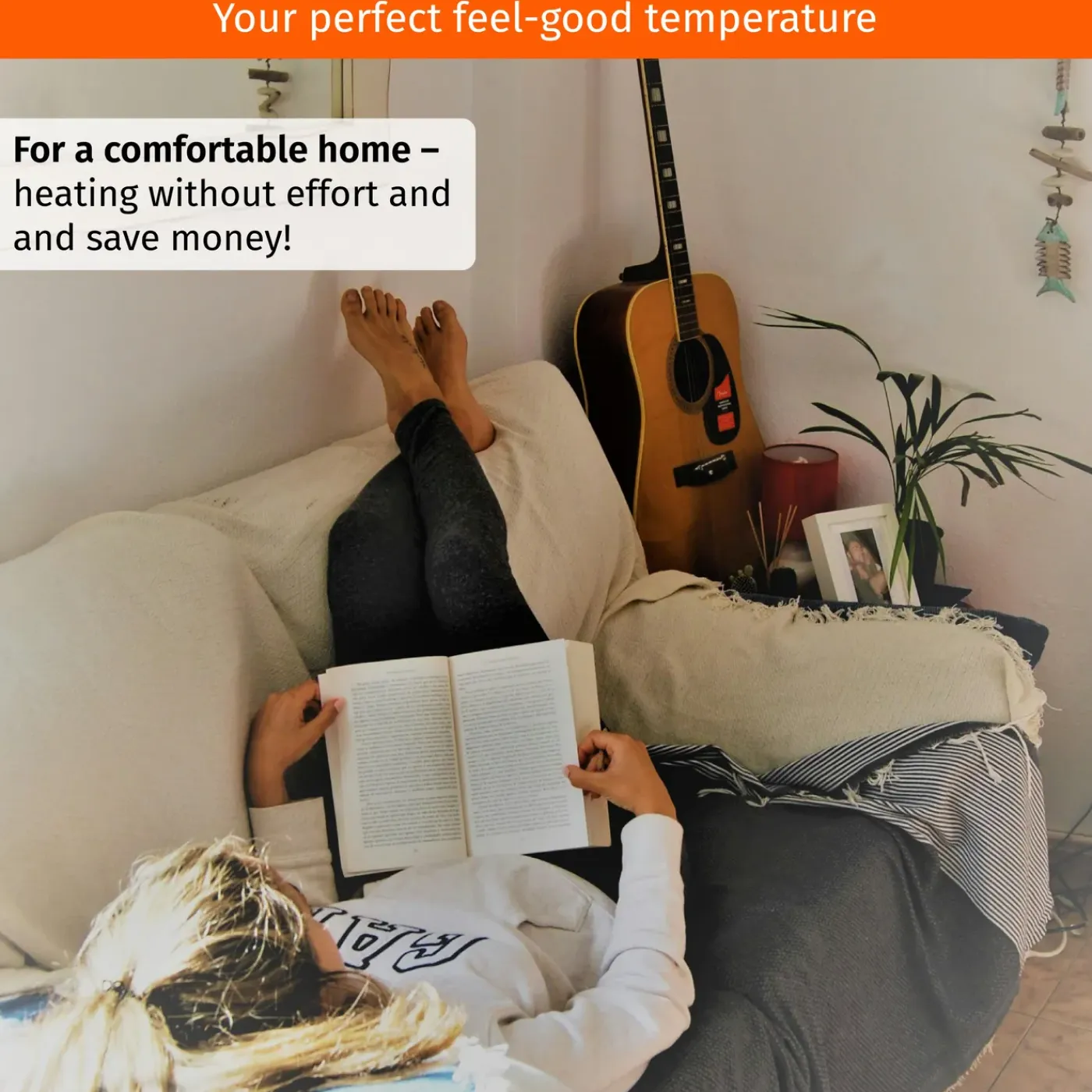 Könighaus Infrarot Könighaus Smart Wifi-radiatorthermostaat 3-delige Set
