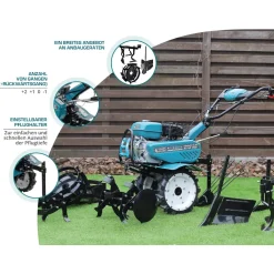 Könner & Söhnen Benzine Grondfrees Ks 7hp-950s 108 Cm
