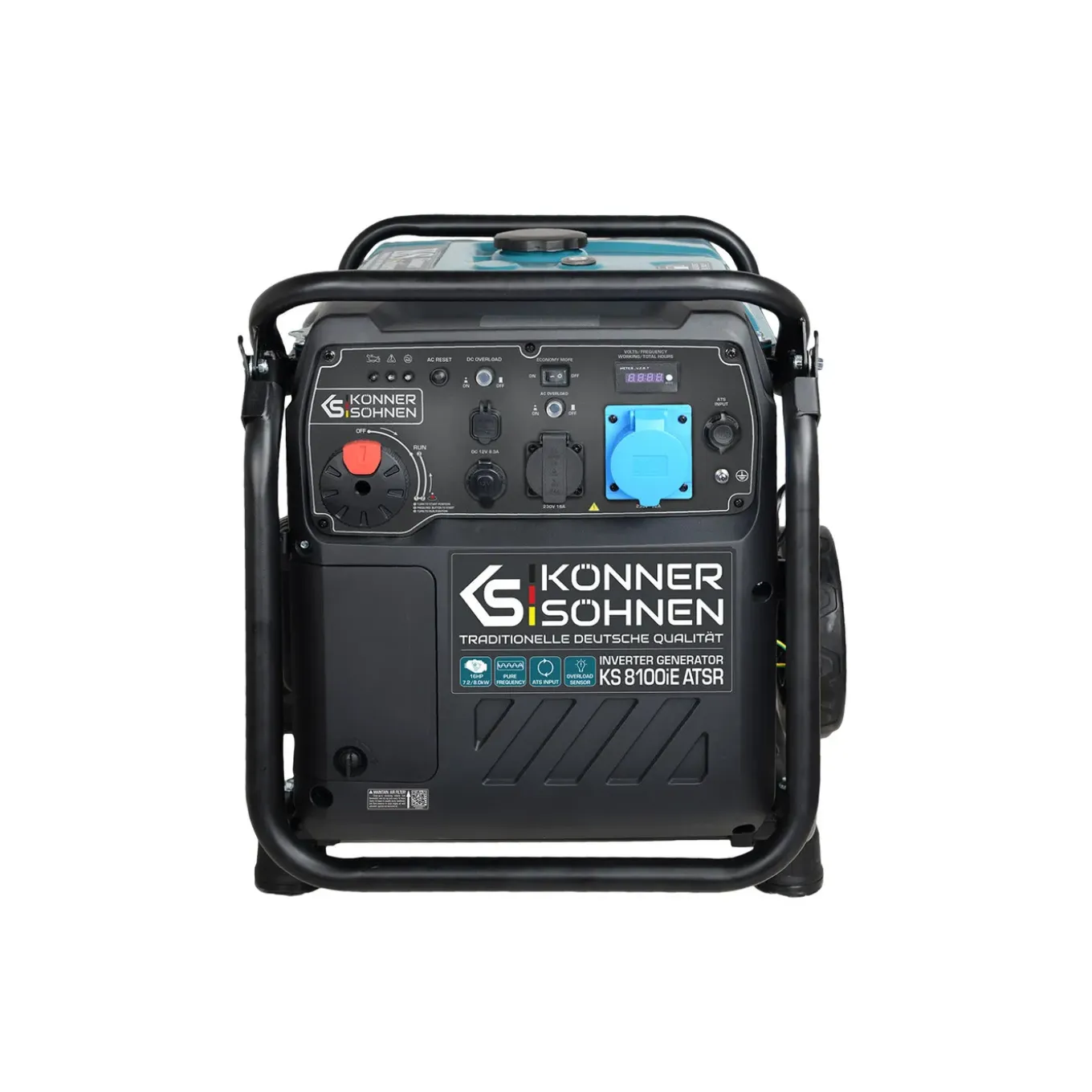 Könner & Söhnen Invertergenerator Ks 8100ie Atsr Maximaal Vermogen 8.5 Kw