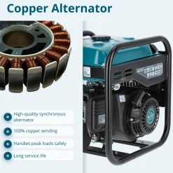 Könner & Söhnen Invertergenerator Ks 3300i Maximaal Vermogen 3.3 Kw