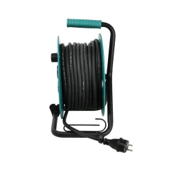 Könner & Söhnen Kabelhaspel Ks Cr-25m, 25 M 3x2,5mm², 3g2,5, 4 Stopcontacten, Ip44, H07rn-f, 3600 W