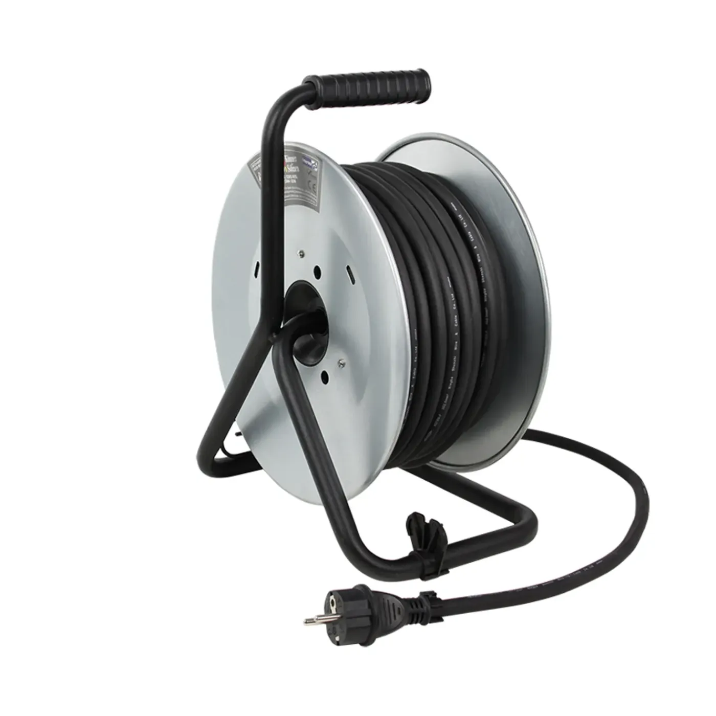 Könner & Söhnen Kabelhaspel Ks Crm-30m, 30 M 3x2,5mm², 3g2,5, 4 Stopcontacten, Ip44, H07rn-f, 3600 W