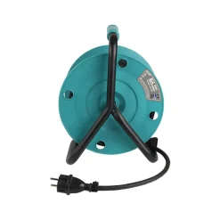 Könner & Söhnen Kabelhaspel Ks Cr-15m, 15 M 3x1,5mm², 3g1,5, 4 Stopcontacten, Ip44, H07rn-f, 3000 W