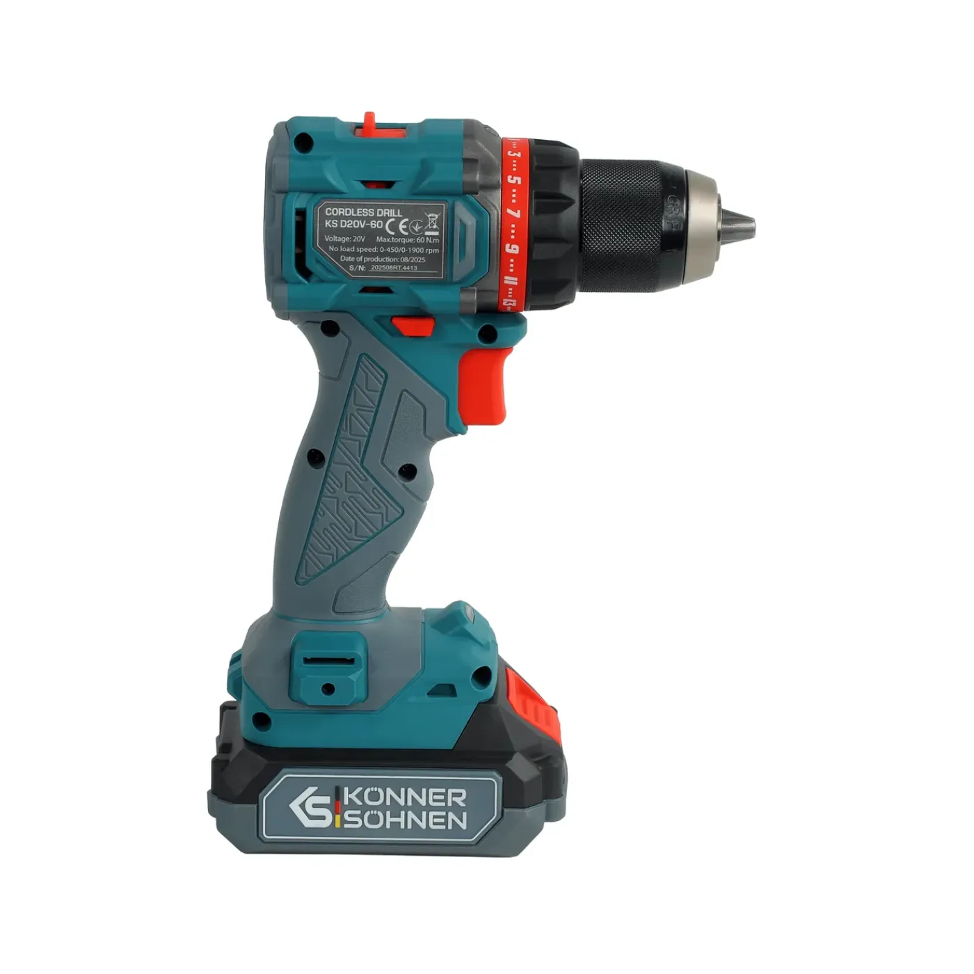 Könner & Söhnen Snoerloze Master Set Ks Id20v-60 Kit 74 Plus