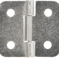 Overig Kofferscharnier - vernikkeld staal - 30x20 mm - 2 stuks