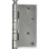 Kogellagerscharnier - rvs - 89x89 mm - met rechte hoeken