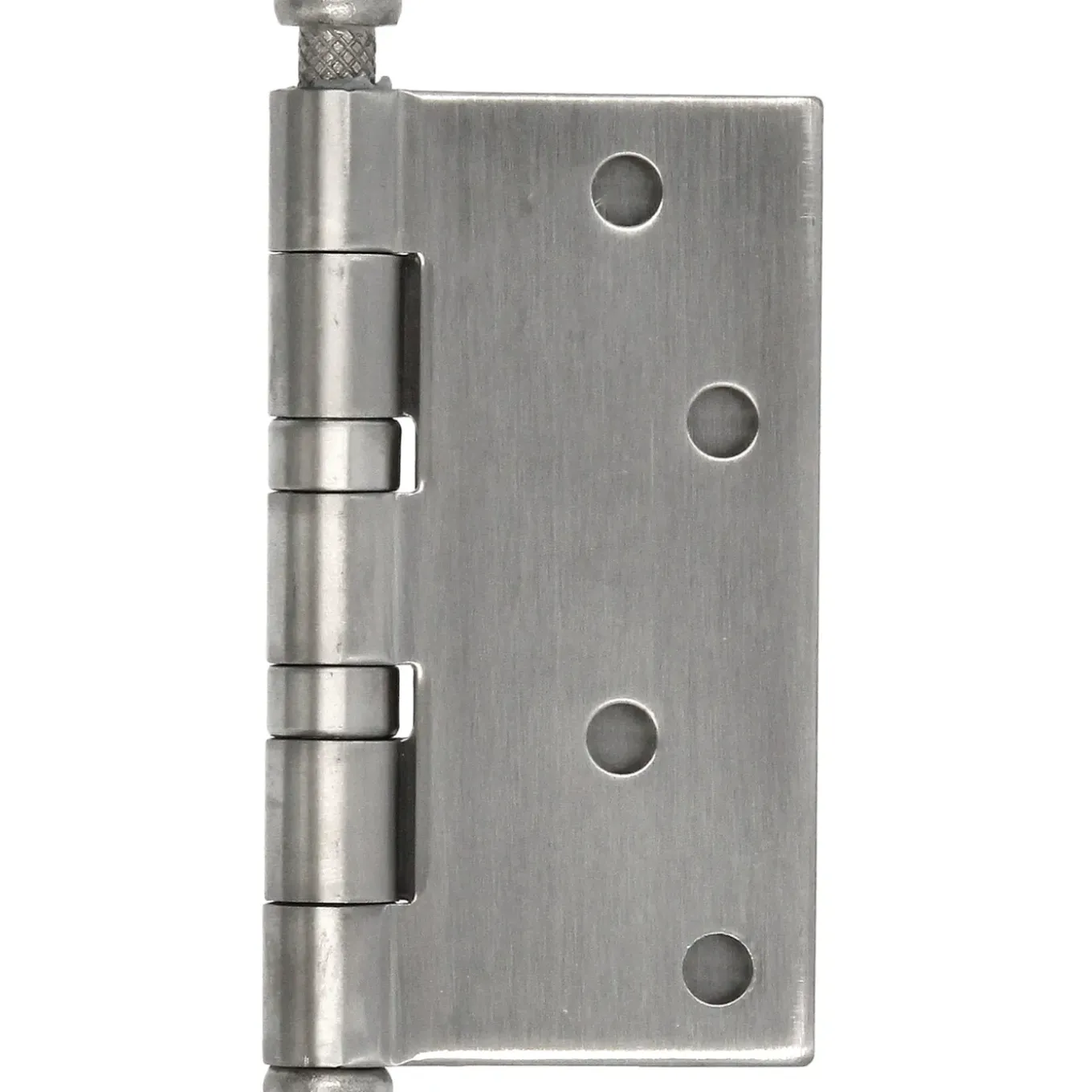 Kogellagerscharnier - rvs - 89x89 mm - met rechte hoeken