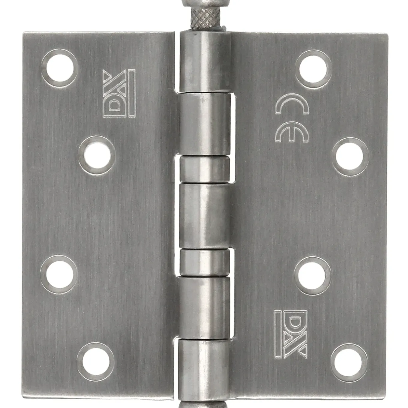 Kogellagerscharnier - rvs - 89x89 mm - met rechte hoeken