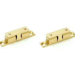 Yachtsupplier Kogelsnapslot Messing 50x9 - 2 Stuks