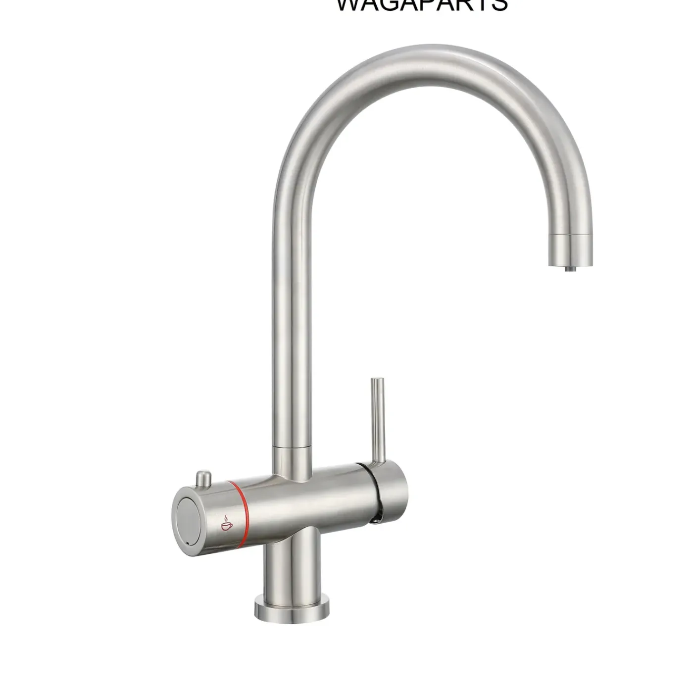 Wagaparts Kokend Heet Waterkraan - Nikkel (d7a902q) Incl. Boiler En Gratis Filter