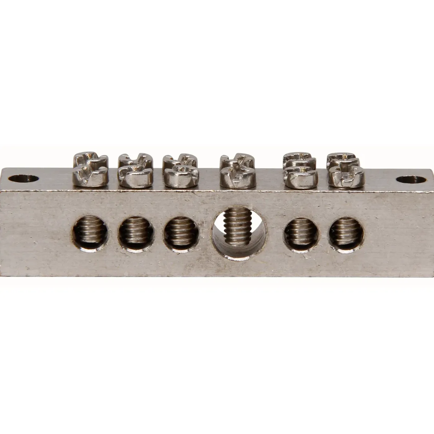 Kopp aardblok voor badkamer 1x25mm²+5x6mm²