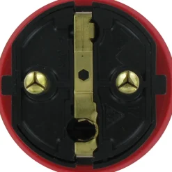 Kopp aardingsstekker PVC IP44 rood