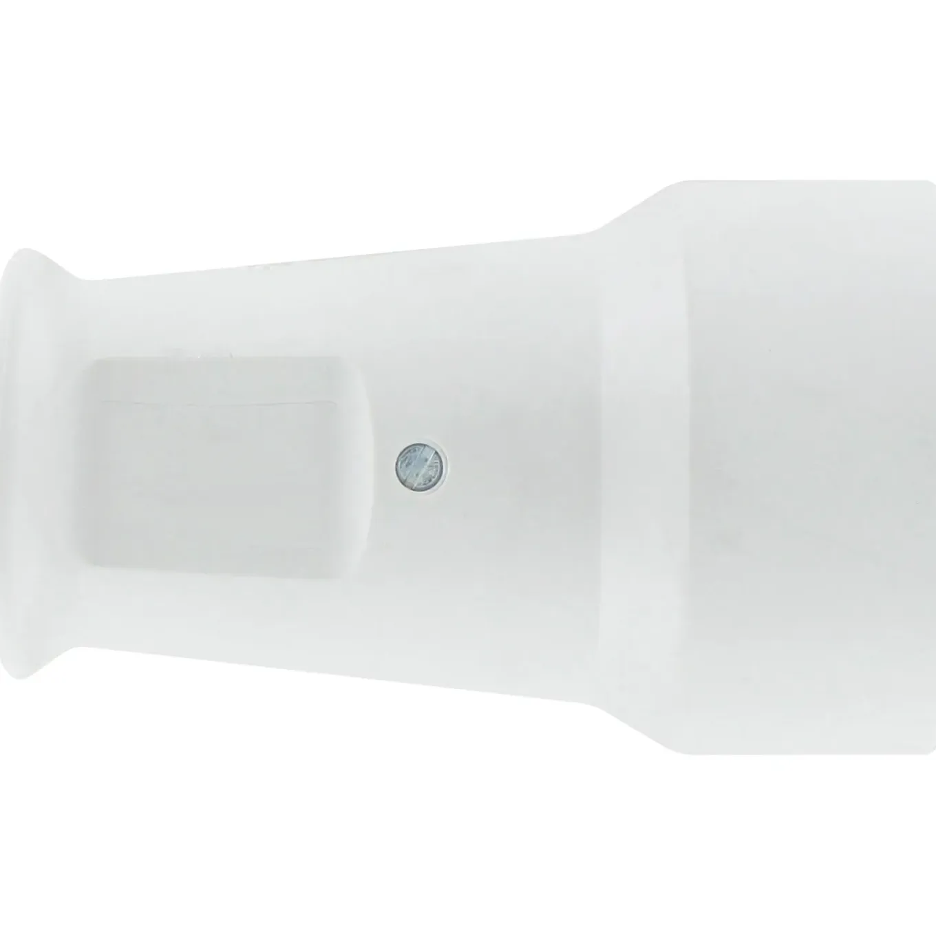 Kopp contrastekker randaarde PVC grijs