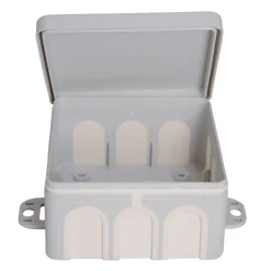 Kopp kabeldoos + doordruk membramen IP54 80x80x40mm grijs