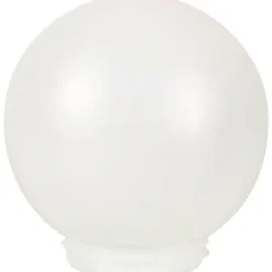 Kopp schroefkogel PVC 110mm transparant