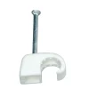 Kopp Spijkerclip - Wit - diam. 7-11mm - 50 stuks
