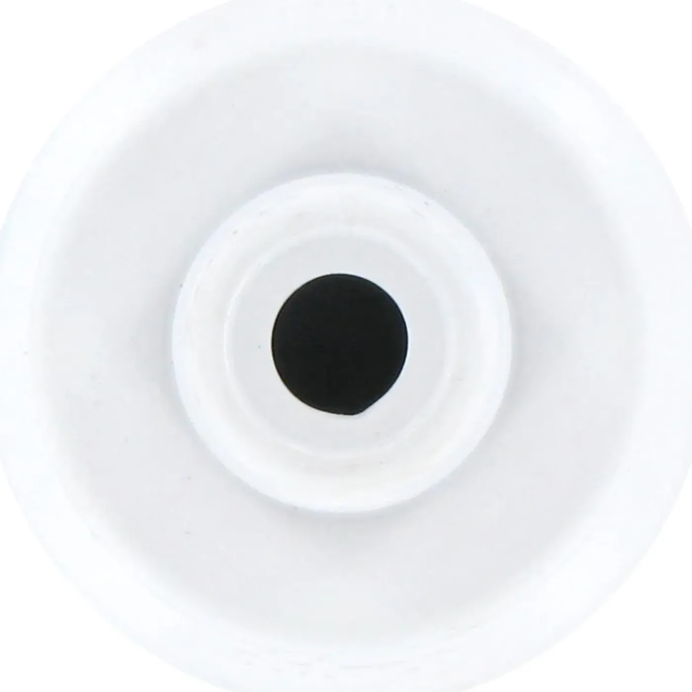 Kopp stekker geaard PVC IP44 wit