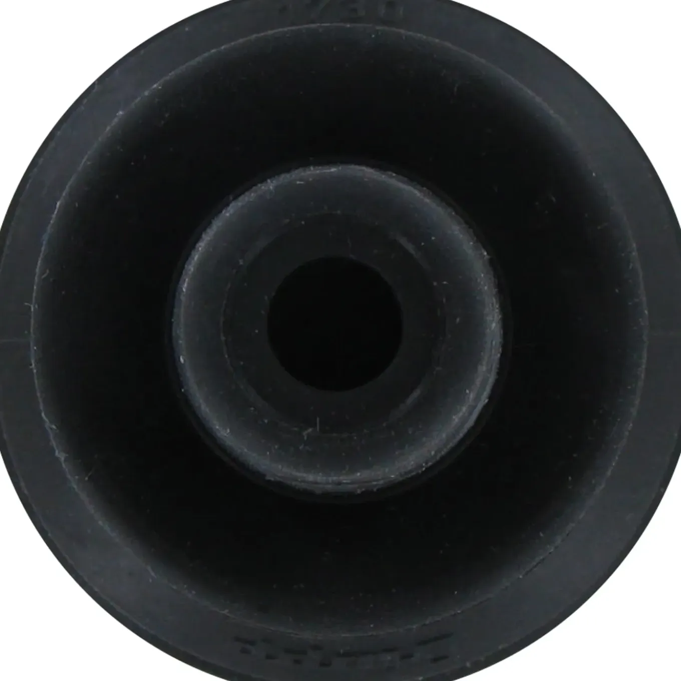 Kopp stekker geaard PVC IP44 zwart