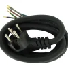 Kopp stekker Perilex 5-polig haaks + VMVL snoer 5x1,5mm² zwart